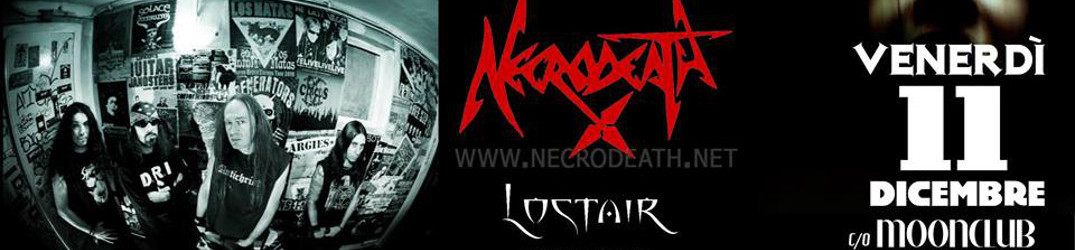 Necrodeath: confermati al Fear the Night Fest