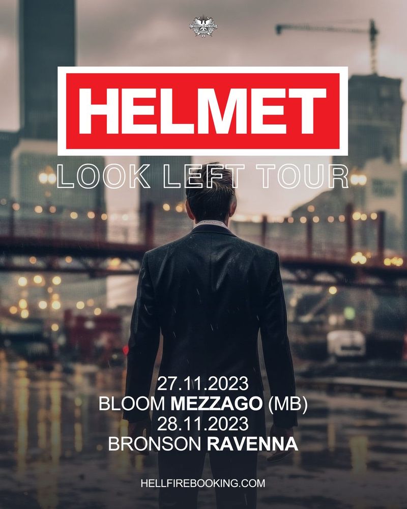 Helmet locandina date italia 2023